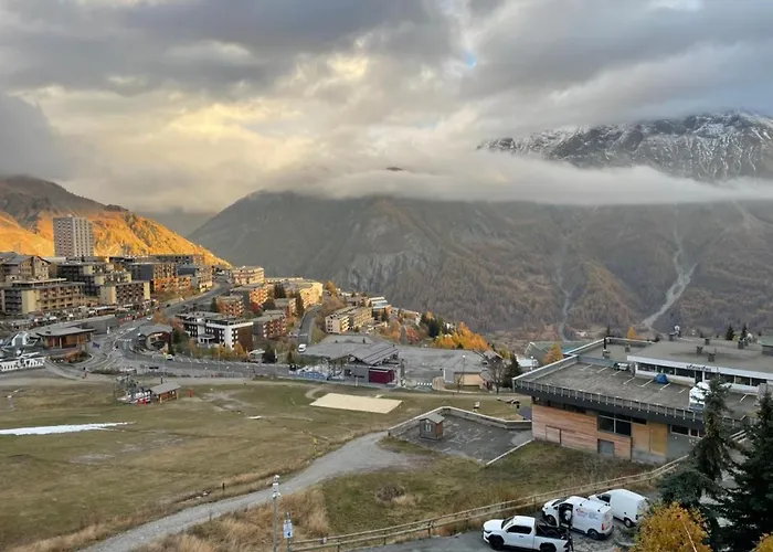 Studio Au Pied Des Pistes Avec Vue Imprenable Sur La Station
